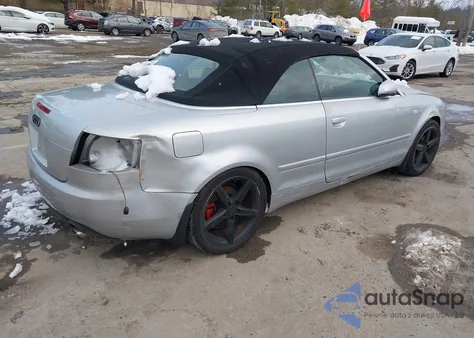2007 Audi A4 2.0T z USA, uszkodzony, nr VIN WAUDF48H27K033143